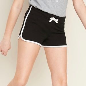 Girls black shorts